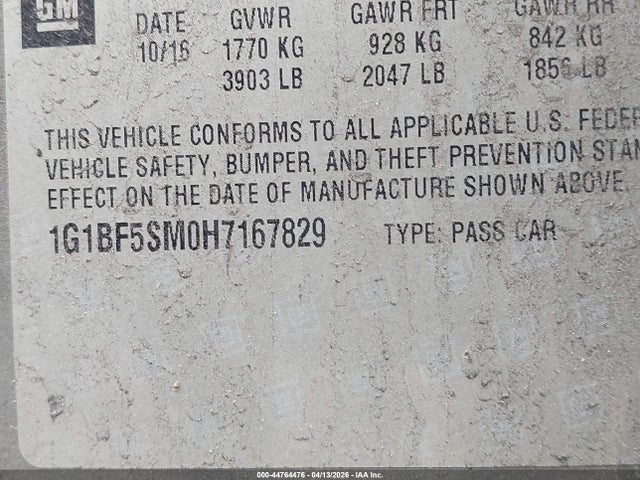 CHEVROLET CRUZE PREMIER AUTO - 9