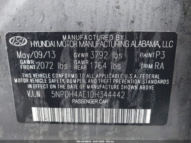 HYUNDAI ELANTRA GLS - 9