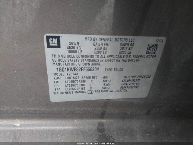 CHEVROLET SILVERADO 2500HD LTZ - 9