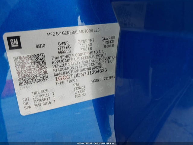 CHEVROLET COLORADO - 9