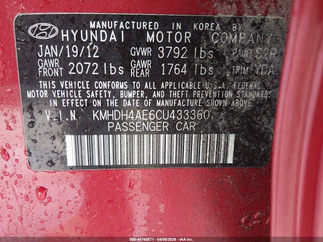 HYUNDAI ELANTRA GLS (ULSAN PLANT) - 9