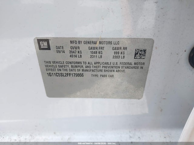 CHEVROLET MALIBU 1LT - 9