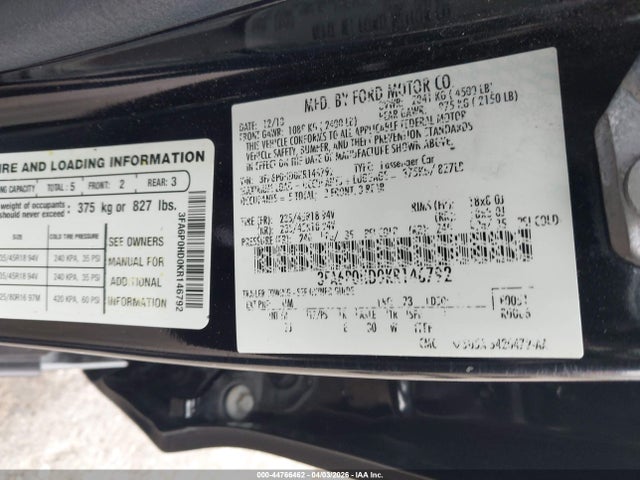 FORD FUSION SE - 9