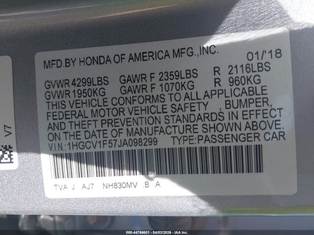 HONDA ACCORD EX-L - 9