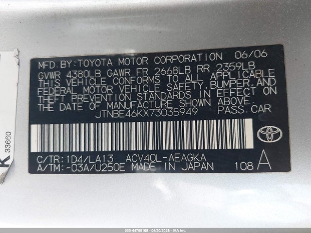TOYOTA CAMRY - 9