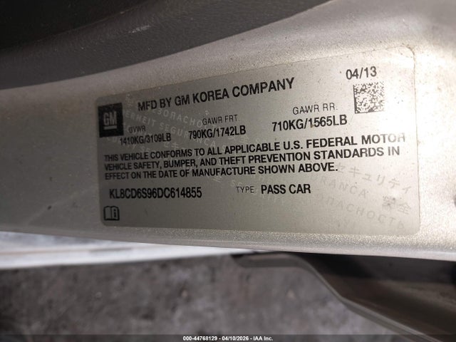 CHEVROLET SPARK 1LT AUTO - 9