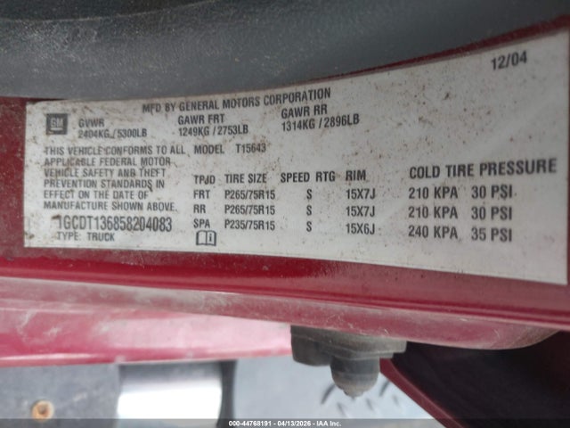 CHEVROLET COLORADO 1SF LS Z71 - 9