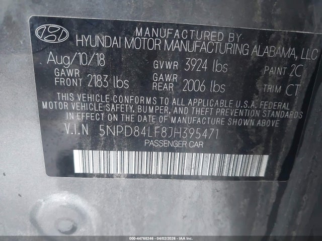 HYUNDAI ELANTRA SEL - 9