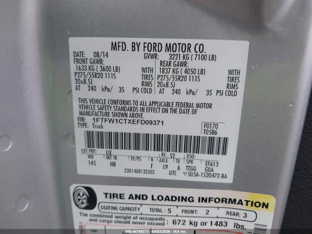 FORD F-150 LARIAT - 9