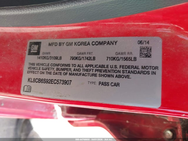 CHEVROLET SPARK LS AUTO - 9