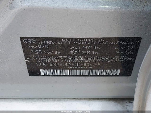 HYUNDAI SONATA SE - 9