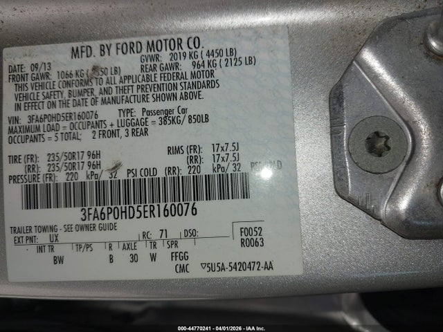 FORD FUSION SE - 9