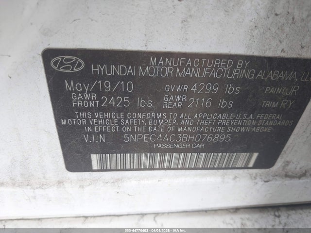 HYUNDAI SONATA LTD - 9