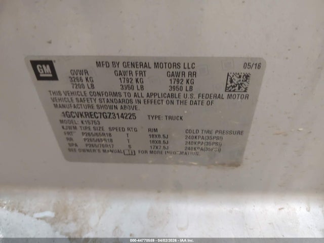 CHEVROLET SILVERADO 1500 - 9