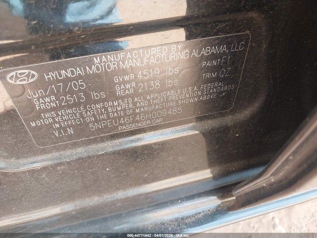 HYUNDAI SONATA GLS V6/LX V6 - 9