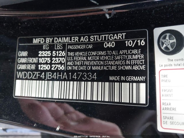 2017 MERCEDES-BENZ E 300 9