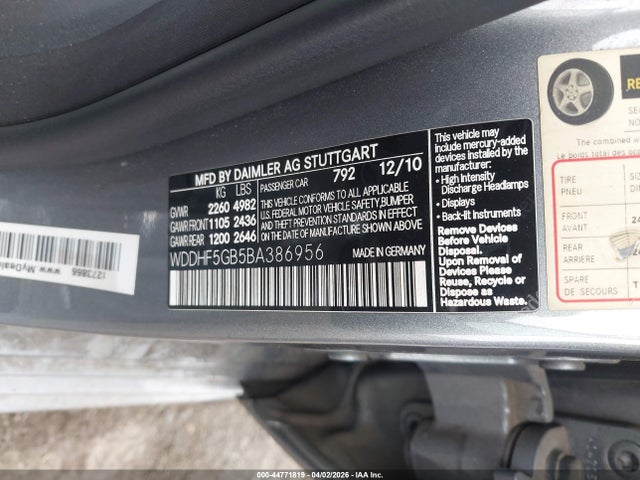 MERCEDES-BENZ E-CLASS - 9