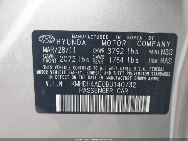 HYUNDAI ELANTRA GLS (ULSAN PLANT) - 9