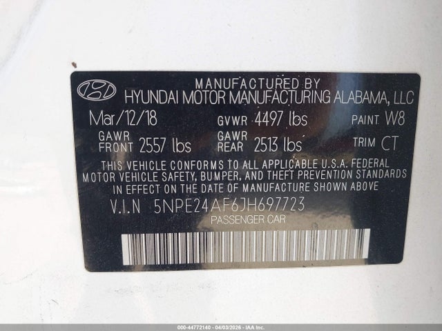 HYUNDAI SONATA SE - 9