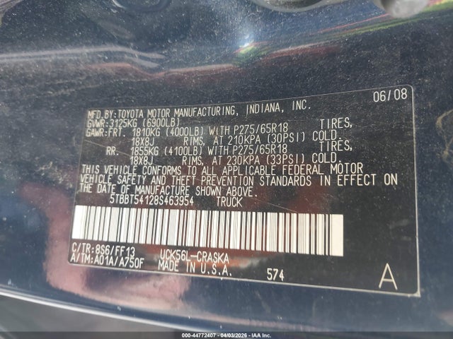 TOYOTA TUNDRA - 9