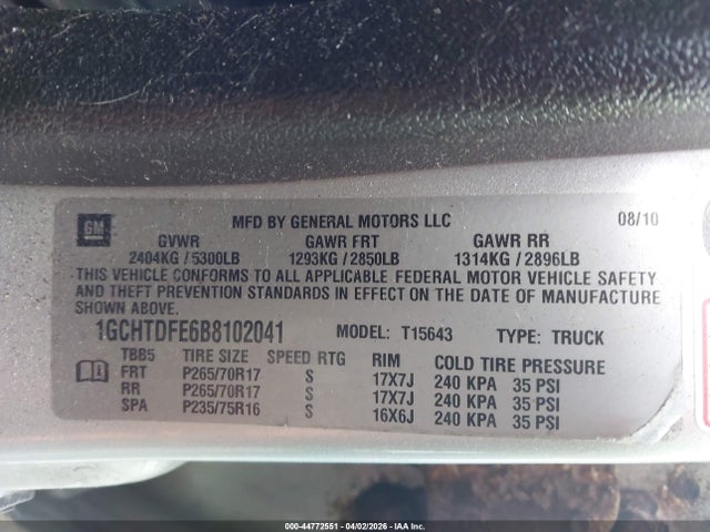 CHEVROLET COLORADO 2LT - 9