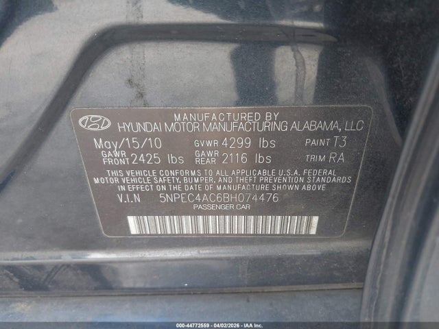 HYUNDAI SONATA LTD - 9