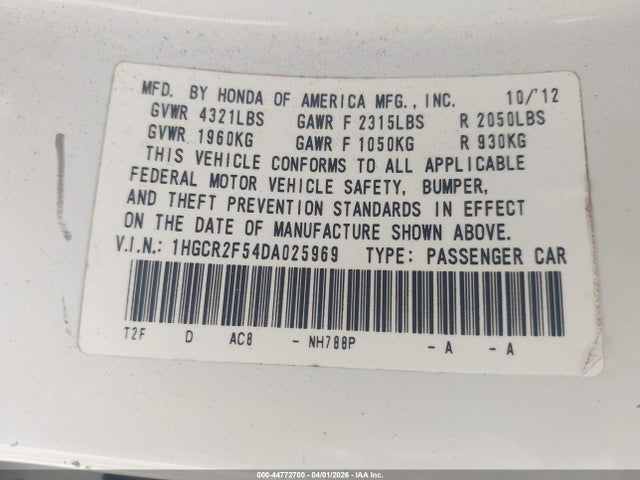 HONDA ACCORD SPORT - 9