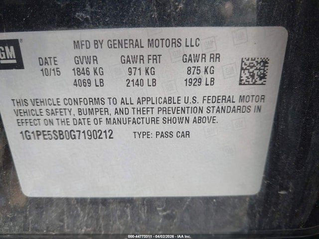 CHEVROLET CRUZE LIMITED 1LT AUTO - 9