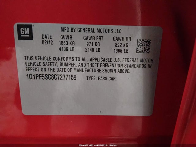 CHEVROLET CRUZE 1LT - 9