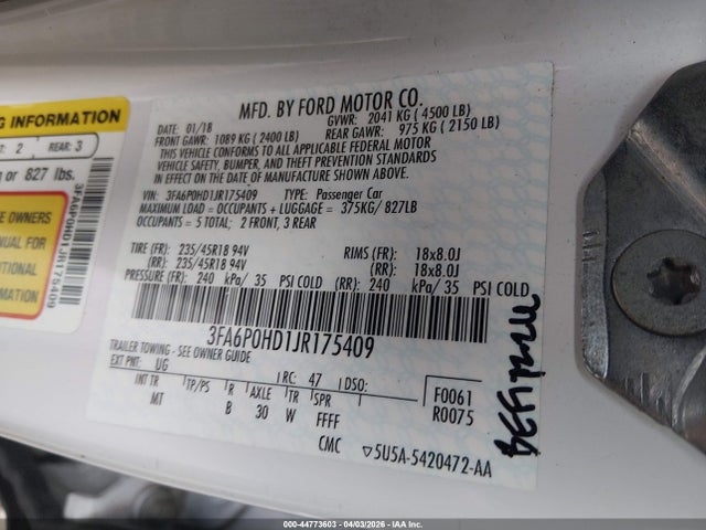 FORD FUSION SE - 9