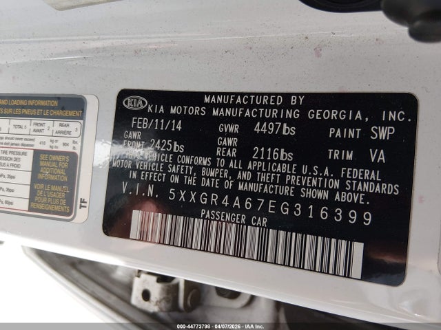 KIA OPTIMA SXL TURBO - 9