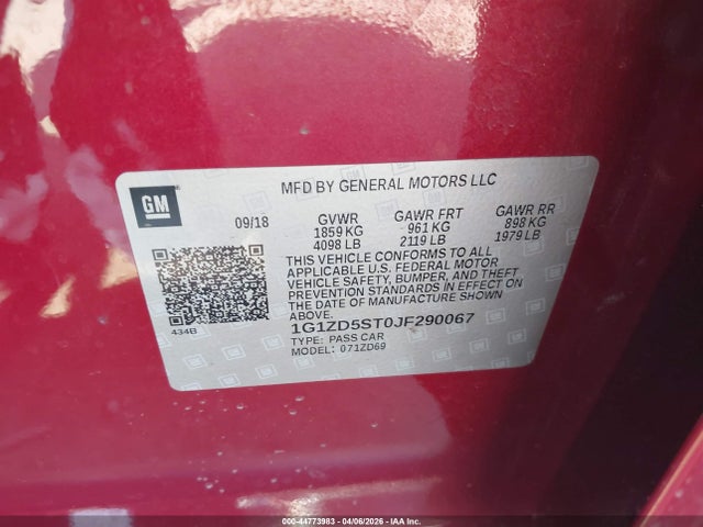 CHEVROLET MALIBU LT - 9