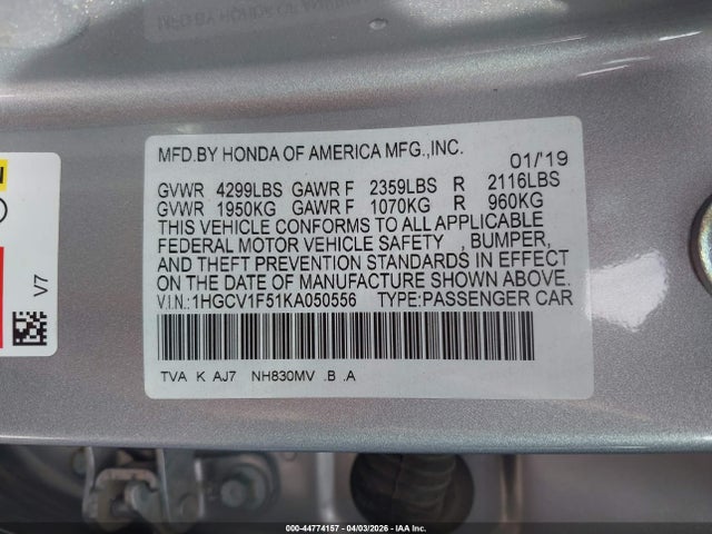 HONDA ACCORD EX-L - 9