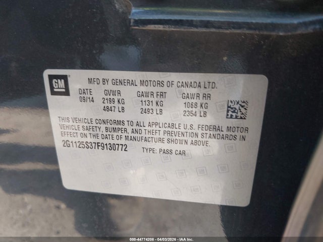 CHEVROLET IMPALA 2LT - 9