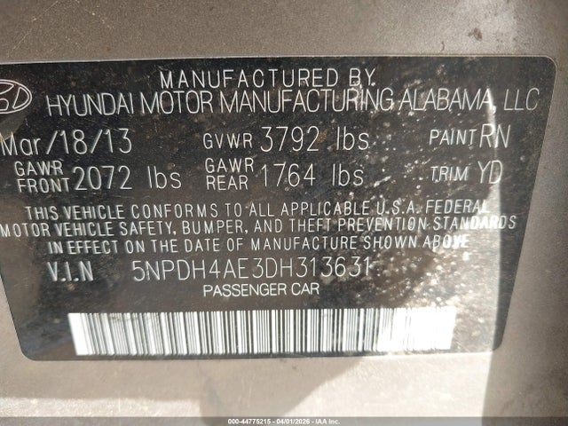 HYUNDAI ELANTRA GLS - 9