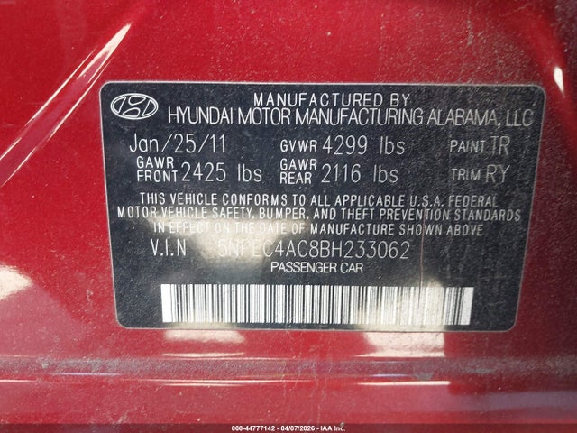 HYUNDAI SONATA SE - 9