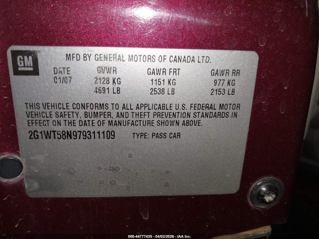 CHEVROLET IMPALA LT - 9