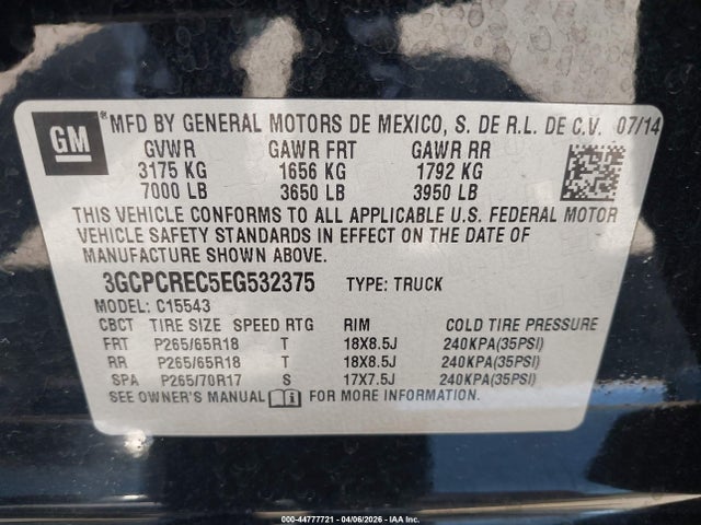 CHEVROLET SILVERADO 1500 2LT - 9