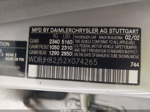 MERCEDES-BENZ E-CLASS - 9