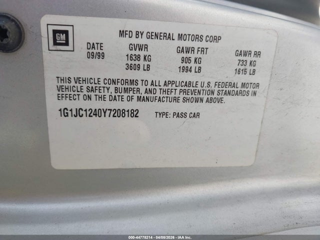 CHEVROLET CAVALIER - 9