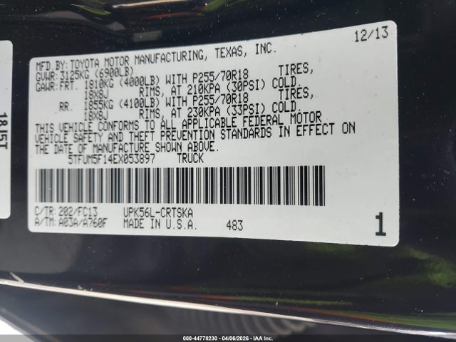 TOYOTA TUNDRA - 9