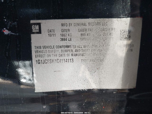 CHEVROLET SONIC 2LT - 9