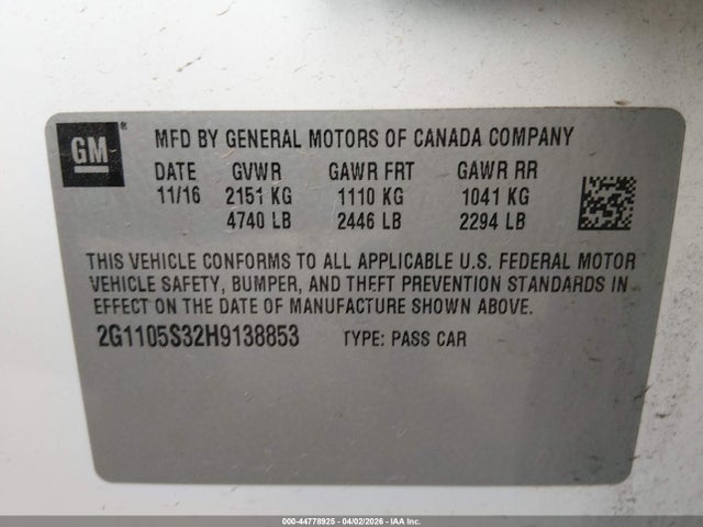 CHEVROLET IMPALA 1LT - 9