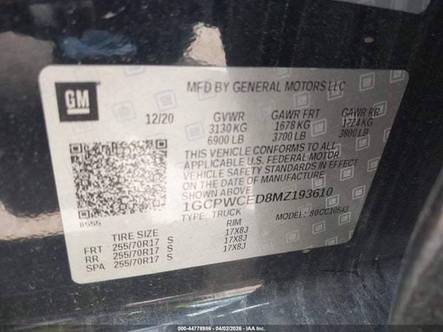 CHEVROLET SILVERADO 1500 2WD SHORT BED LT - 9