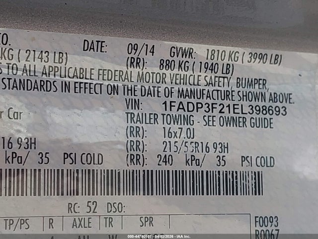 FORD FOCUS SE - 9
