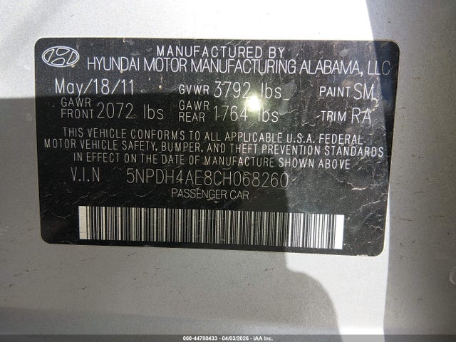 HYUNDAI ELANTRA GLS - 9