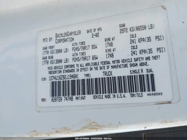 DODGE RAM 1500 ST - 9