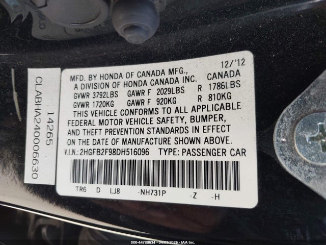 HONDA CIVIC EX-L - 9