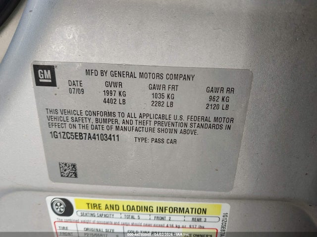 CHEVROLET MALIBU LT - 9