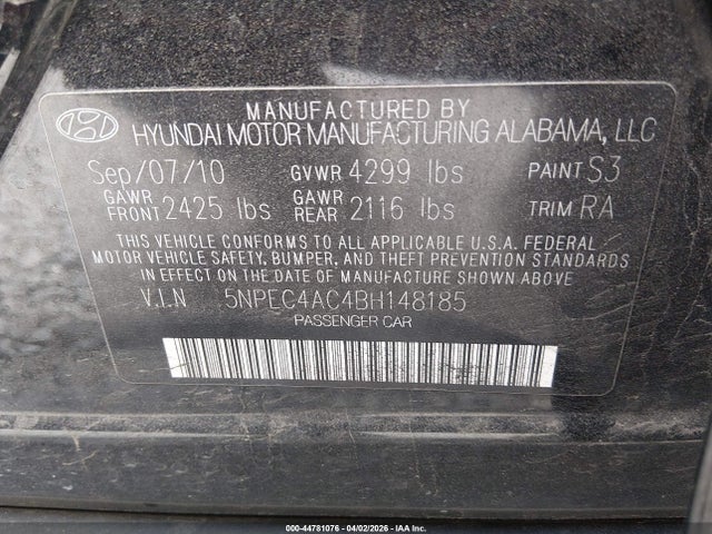 HYUNDAI SONATA LTD - 9